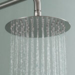 Duchon Rociador de 25 cm redondo acabado niquel cepillado de acero inoxidable