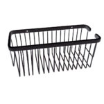 Cesta Portagel de GUN METAL rectangular acabado gun metal mate de aluminio