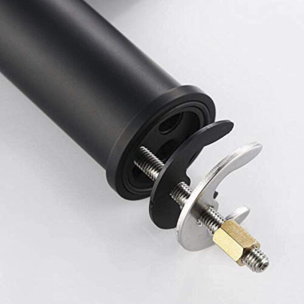 Grifo De Bidet de ZÚÑIGA acabado negro mate de latón - Imagen 3