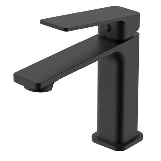 Grifo de Lavabo monomando CHEROKEE acabado NEGRO mate fabricado en latón