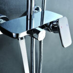 Grifo Para Columna De Ducha de DUAL acabado cromo brillo de latón