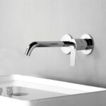 Grifo De Lavabo Empotrado de SIOUX monomando acabado cromado brillo de latón