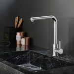 Grifo Cocina monomando KAREY acabado CROMO brillo fabricado en latón