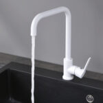 Grifo De Fregadero de SOUL acabado blanco mate de latón