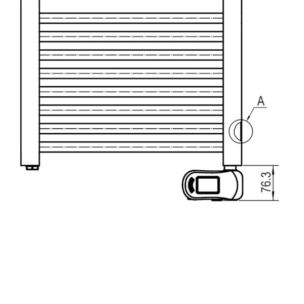 Termostato Con Resistencia de 500W 500w acabado blanco mate de ABS - Imagen 6