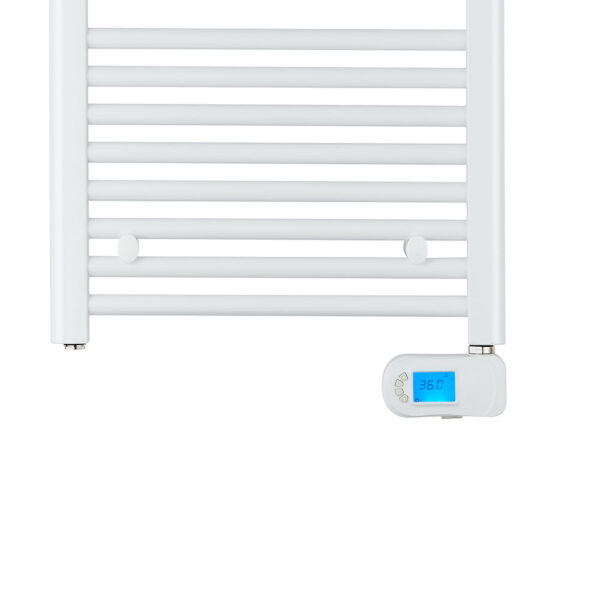 Termostato Con Resistencia de 500W 500w acabado blanco mate de ABS - Imagen 7