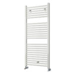 Radiador de 120×45 acabado blanco brillo de acero