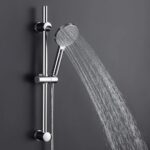 Barra De Ducha de 65,5 cm NIZA con equipo acabado cromo brillo de latón