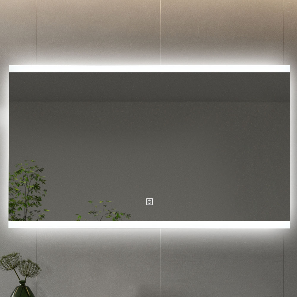 Espejo Led DOBEL 25W rectangular de 80 cm x 60 cm espejo 6000K - Imagen 4