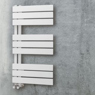 Secatoallas Radiador circuito calefacción de 90 cm x 50 cm K2 acabado BLANCO mate fabricado en acero